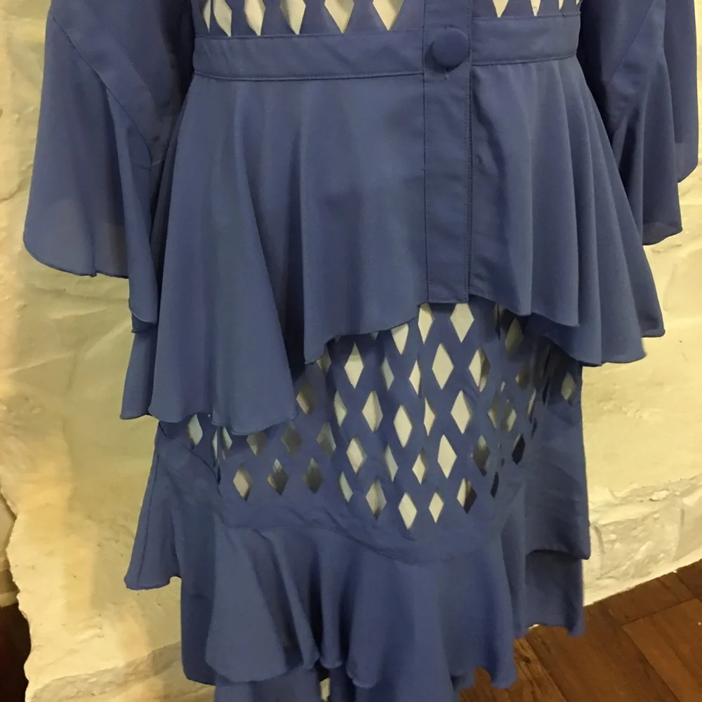 Firmiana lavender 2 piece skirt set size S NWT_3